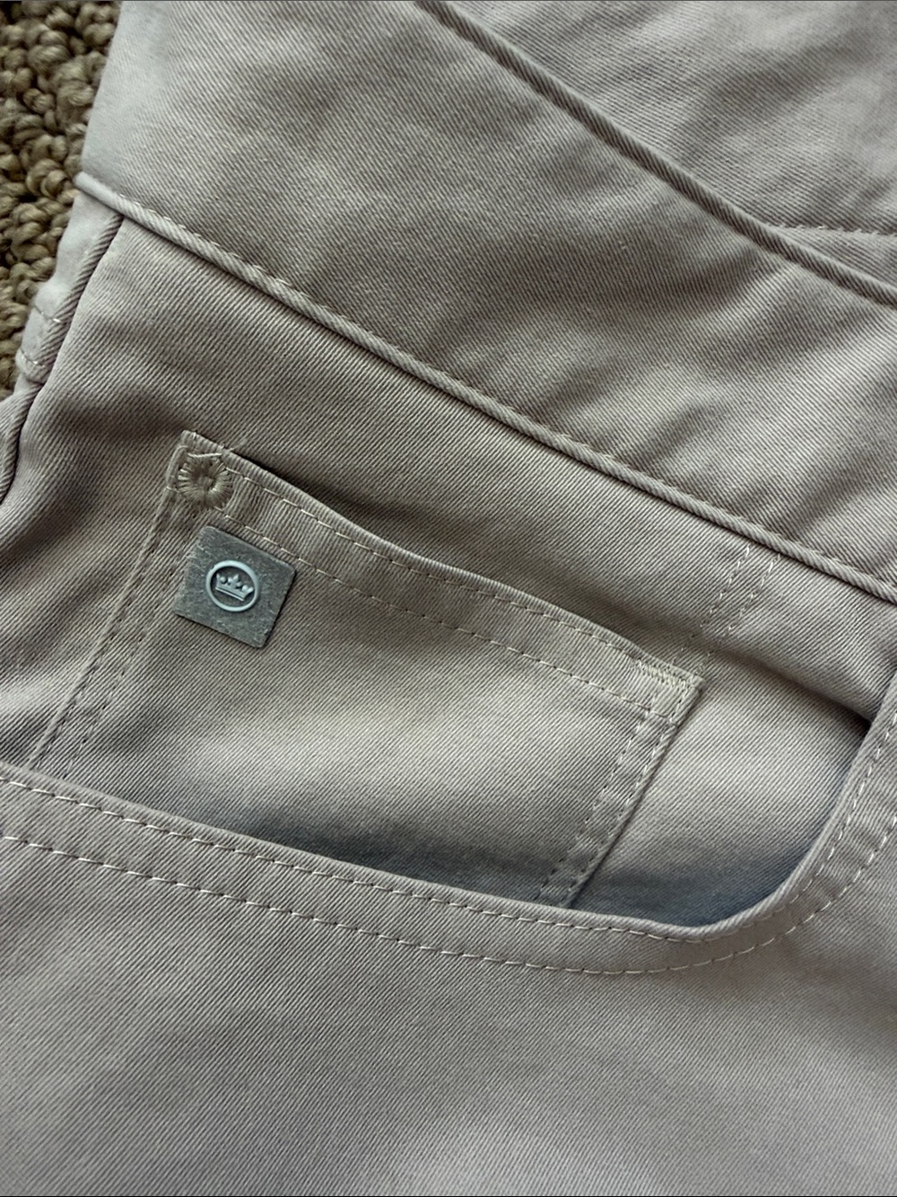 Peter Millar Men's Light Beige Chinos Crown Collection - Picture 6 of 11